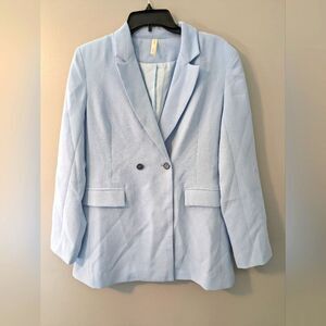 Nap Loungewear Blazer Size S Powder Blue